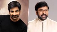 &lsquo;Congratulations Annaya&rsquo;! Ravi Teja Wishes Megastar Chiranjeevi on His Padma Vibhushan Win