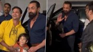Bobby Deol&rsquo;s Sweet Gesture Towards Little Fan Is Winning the Internet; Fans Call Him &lsquo;Man With a Golden Heart&rsquo; (Watch Video)