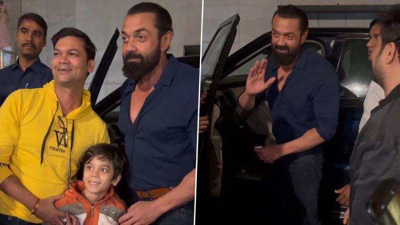 Bobby Deol’s Sweet Gesture Towards Little Fan Is Winning the Internet; Fans Call Him ‘Man With a Golden Heart’ (Watch Video)