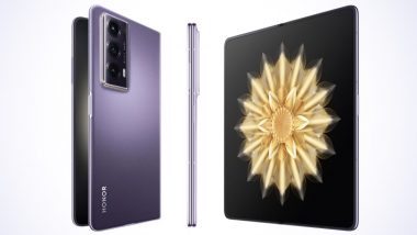 Honor Magic V2 Likely To Launch in Europe on January 26: Check Expected Price, Specifications and Features Ahead of Launch