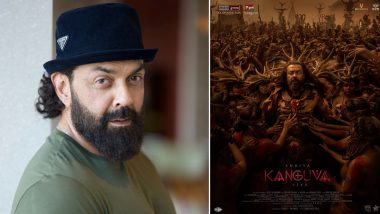 Kanguva: Makers Drop FIRST LOOK Poster of Bobby Deol on His 55th Birthday, Actor Looks ‘Ruthless’ As Udhiran in Siva’s Upcoming Fantasy Action Film (See Pic)