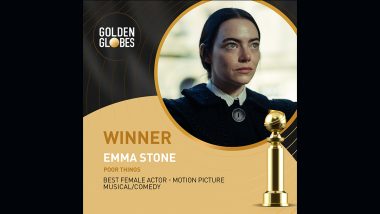 Golden Globes 2024: Emma Stone Secures Best Actress in Comedy for Poor Things