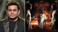 Lal Salaam: AR Rahman Defends Using AI to Recreate Voices of Late Singers Bamba Bakya, Shahul Hameed in &lsquo;Thimiri Yezhuda&rsquo; Song; Claims &lsquo;Tech Isn&rsquo;t a Threat When Used Right&rsquo;