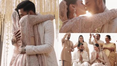Athiya Shetty and KL Rahul Share Loved-Up Moments from Their Dreamy Wedding Celebrating Their First Marriage Anniversary (Watch Video)