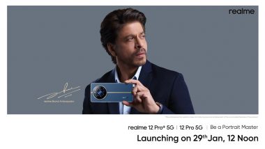 Realme 12 Pro+ 5G, Realme 12 Pro 5G Launch Live Streaming: Watch Online Telecast of Launch of New Realme Smartphone, Know Specifications, Price and Other Details