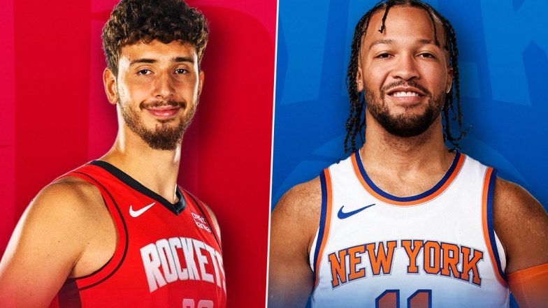 NBA 2023-24: New York Knicks’ Jalen Brunson, Houston Rockets’ Alperen Sengun Wins Player of The Week 11 Award