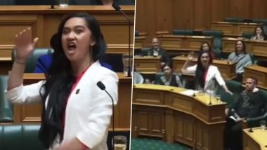 Hana Rawhiti Maipi-Clarke, New Zealand's Youngest Female MP Performs Tribal 'Haka' in Maiden Parliament Speech; Video Goes Viral
