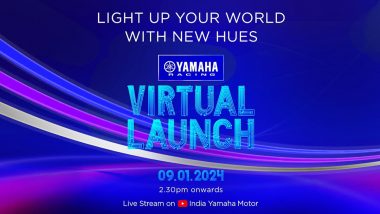 Yamaha Virtual Launch 2024: Yamaha Motors India To Launch Its ‘New Product Range’ During Virtual Event on January 9; Check Details Here