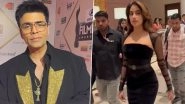 Filmfare Awards 2024: Karan Johar and Janhvi Kapoor Steal the Spotlight at Curtain Raiser for the 69th Edition of the Show (Watch Videos)