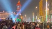 India News | J-K: Srinagar Welcomes 2024 with Spectacular Celebrations at Lal Chowk