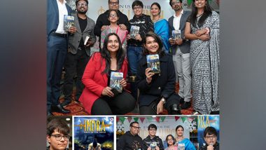 Business News | Indra: The First of the Aryas Published by NuVoice and Globally Distributed by Simon & Schuster India Book Launch with Author Abhiveer Soni and Chief Guest Kevin Missal