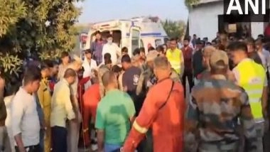 India News | Gujarat: 3-year-old Girl Falls into Borewell in Dwarka; Indian Army, NDRF Join Rescue Operation
