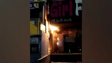 India News | Minor Fire at Restaurant in Hyderabad's Madhapur, None Hurt