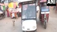 India News | Eco-friendly Golf Car Service Started in Ayodhya Ahead of Consecration Ceremony