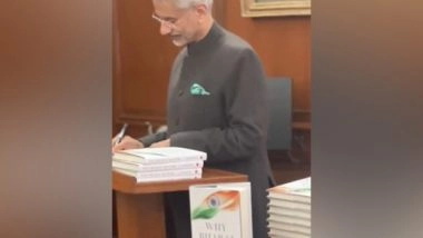 World News | EAM S Jaishankar Signs Copies of His New Book 'Why Bharat Matters'