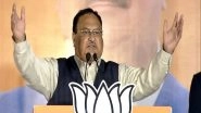 India News | JP Nadda to Visit Assam on Jan 10, Review BJP's Lok Sabha Preparations