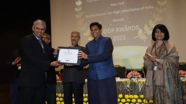 World News | Indian Missions in Vancouver, New York and Nicosia Bag One District One Product Award
