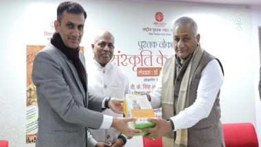 India News | General VK Singh Releases Book 'Sanskriti Ke Ayaam' by Manorama Mishra on Indian Culture