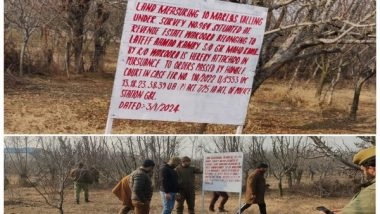 India News | J-K: Police Attach Orchard Land of Terror Accused in UAPA Case