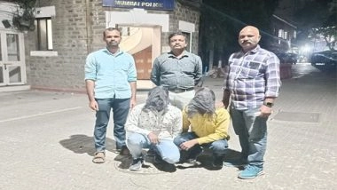 India News | Mumbai Police Recovers Drugs Worth Rs 1.18 Crore, Two Accused Arrested