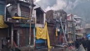 India News | J-K: Fire Breaks out at Dar Gali Bus Stand in Kupwara, No Casualties Reported