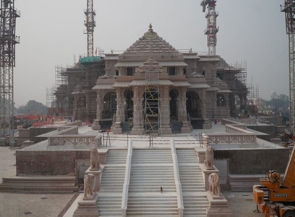 India News | First Pictures of Magnificent Sinh Dwar of Ram Temple out