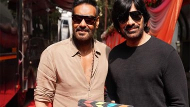 Entertainment News | Ravi Teja Gives Mahurat Clap for Ajay Devgn-starrer 'Raid 2'