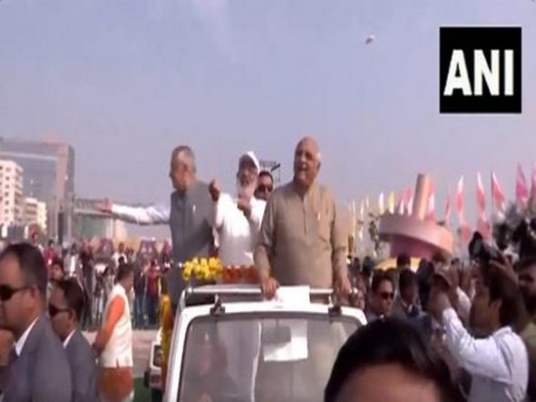 India News | Gujarat CM Bhupendra Patel Attends International Kite Festival in Ahmedabad - Vimarsana News