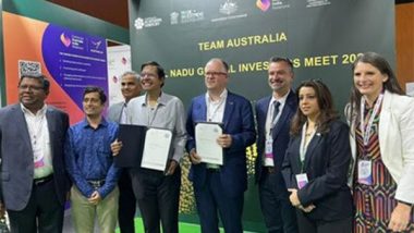 Business News | Australia and India's Premier Institutions Join Forces to Launch IIT Madras Deakin University Research Academy for Cutting-edge Global Research