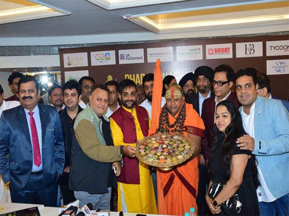 Business News | Anil Sharma & Suryacharya Krishnadeonand Giriji Attended Bharat Bhagya Vidhata Mahatma Gandhi Award PC Held by Dr Gaurav Hans - Vimarsana News