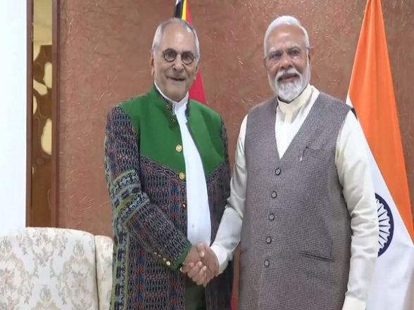 World News | PM Modi Holds Bilateral Meeting with Timor-Leste President Jose Ramos-Horta in Gujarat - Vimarsana News