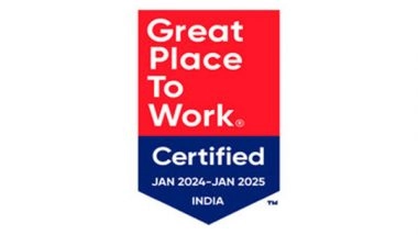 Business News | Microland Earns Prestigious Certification as a Great Workplace from Great Place To Work India Once Again