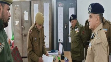 India News | ADGP Jammu Visits Samba District, Inspects Working of Police Stations and SDPO Office