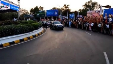 World News | PM Modi Shares Clip of UAE President Receiving Rousing Welcome in Ahmedabad