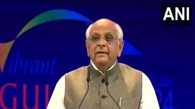 Business News | Vibrant Gujarat Summit 2024 Inaugurated: CM Bhupendra Patel Extends Global Welcome, Celebrates India's G20 Success