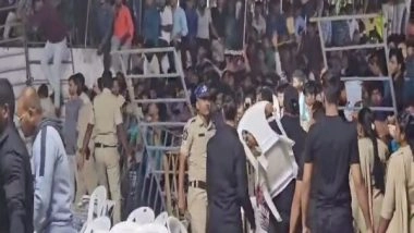 India News | Andhra: Stampede During 'Guntur Karam' Pre-release Event; Cop Injured