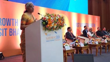 Business News | Gujarat Becoming Growth Engine as India Vouches to Become Developed Nation: Nirmala Sitharaman