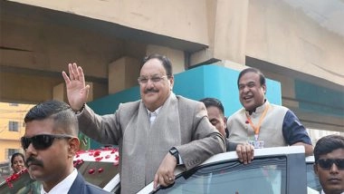 India News | Glimpses from JP Nadda's Assam Visit; BJP Chief Receives Astounding Welcome
