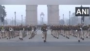 India News | Delhi: Rehearsals for Republic Day Parade Underway at Kartavya Path