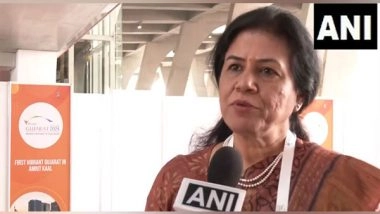 Business News | PM GatiShakti Embraces AI for Holistic Development, Sumita Dawra Announces at Vibrant Gujarat Global Summit