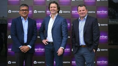 Business News | Vertiv Strengthens Commitment to India's Burgeoning Data Center Industry with New Manufacturing Facility