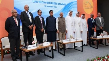 World News | India-UAE Business Summit Held to Strengthen Bilateral Ties