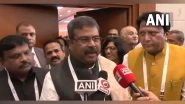 Business News | Union Minister Dharmendra Pradhan Emphasizes Gujarat's Role in India's Manufacturing Aspirations at VGGS 2024