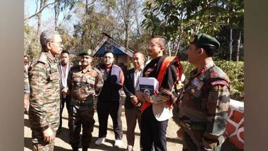India News | Lt General RC Tiwari Visits Manipur, Reviews Operational Preparedness