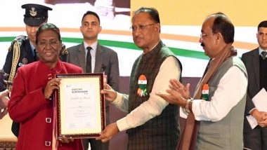 India News | President Murmu Presents Swachh Survekshan Awards