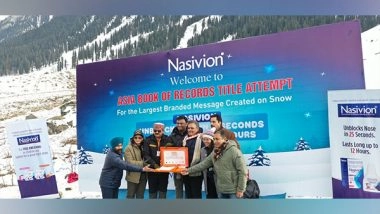 Business News | P&G Health's Nasivion Enters Asia Book of Records