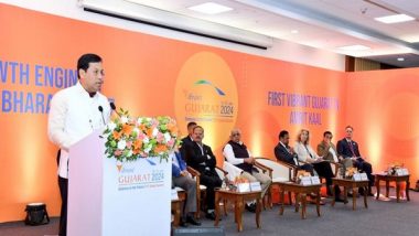 Business News | Vibrant Gujarat Continues to Be Prestigious Summit: Sarbananda Sonowal