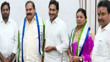 India News | Andhra Pradesh: Former TDP MLA Nallagatla Swamidas and His Wife Join YSRCP