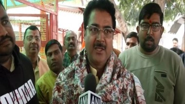 India News | SP Leader Rakesh Pratap Singh Meets Champat Rai, Says Not to Connect His Visit to Politics