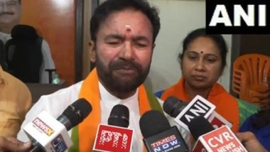India News | Do Not Expect Much from Them: BJP's G Kishan Reddy After Congress Turns Down Ram Mandir Invite